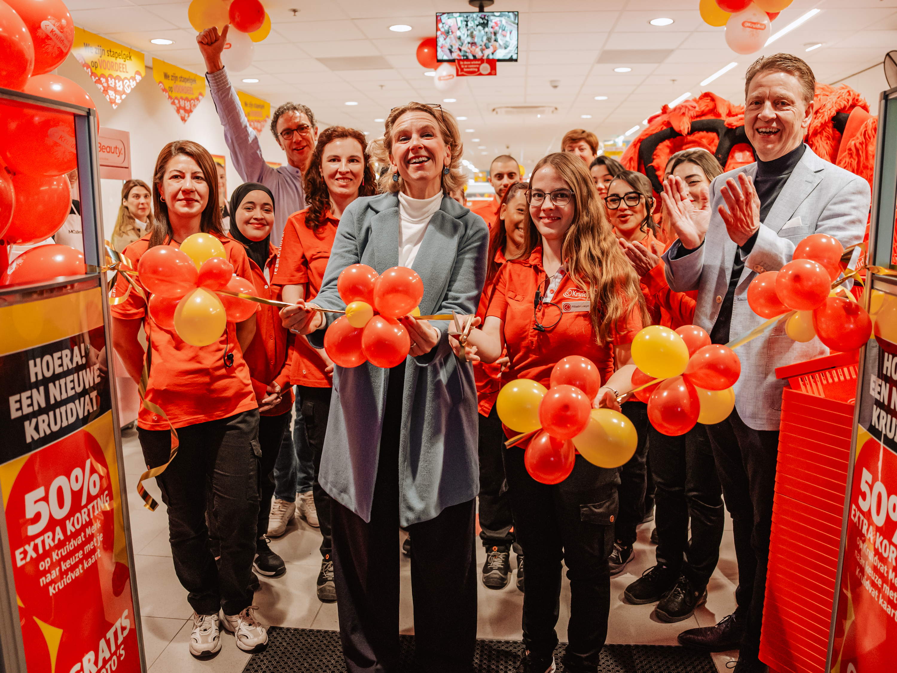 Kruidvat inaugure un tout nouveau magasin en plein cœur de Gand, sur la Korenmarkt