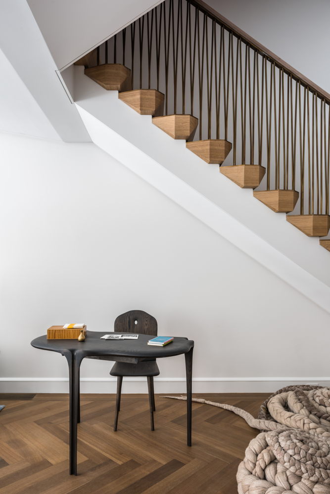 View of second floor. Photo by Alan Tansey.