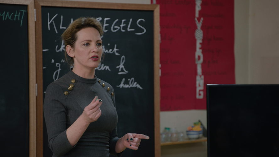 De klas met Maaike Cafmeyer (c) VRT