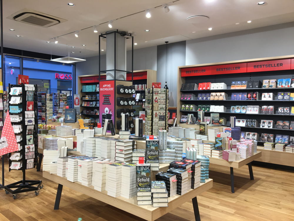 Die neue Hugendubel-Filiale in der Kirchgasse 47 in Wiesbaden