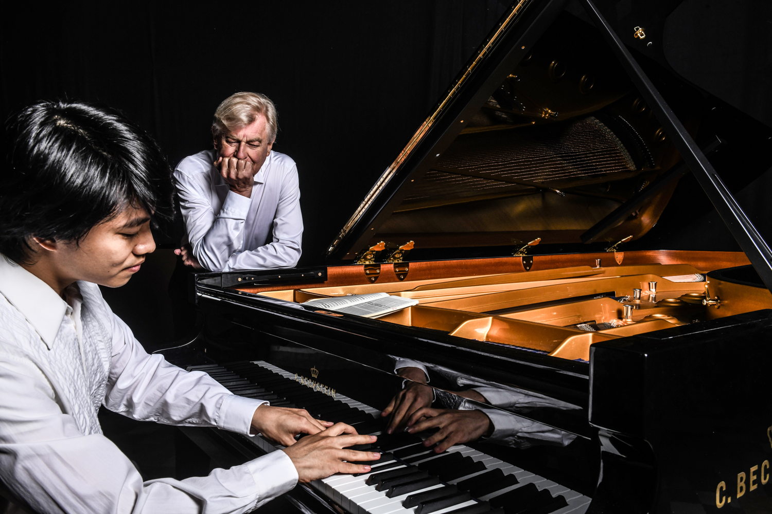 Kit Armstrong en Jan Caeyers (c) Koen Bauters