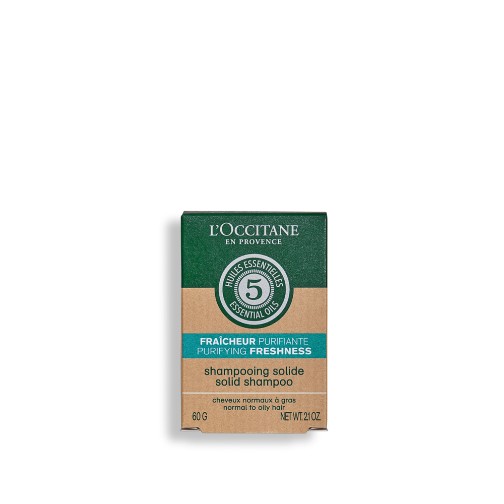 Pure Freshness Solid Shampoo Packaging