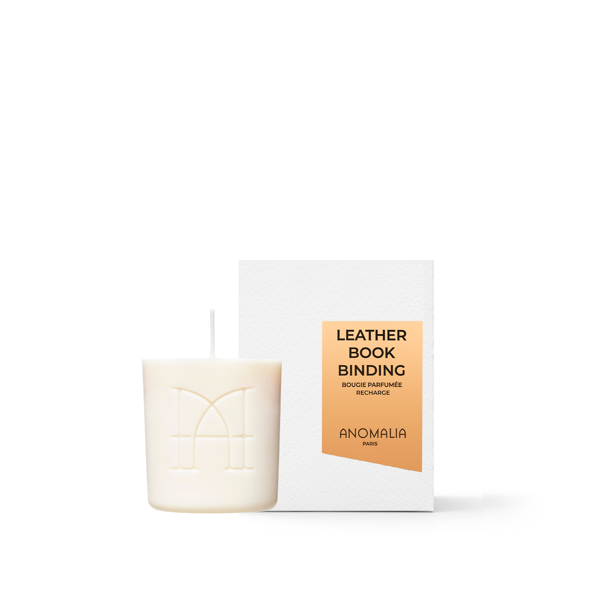 Refill Scented Candle Leather Bookbinding 230 gr | €90