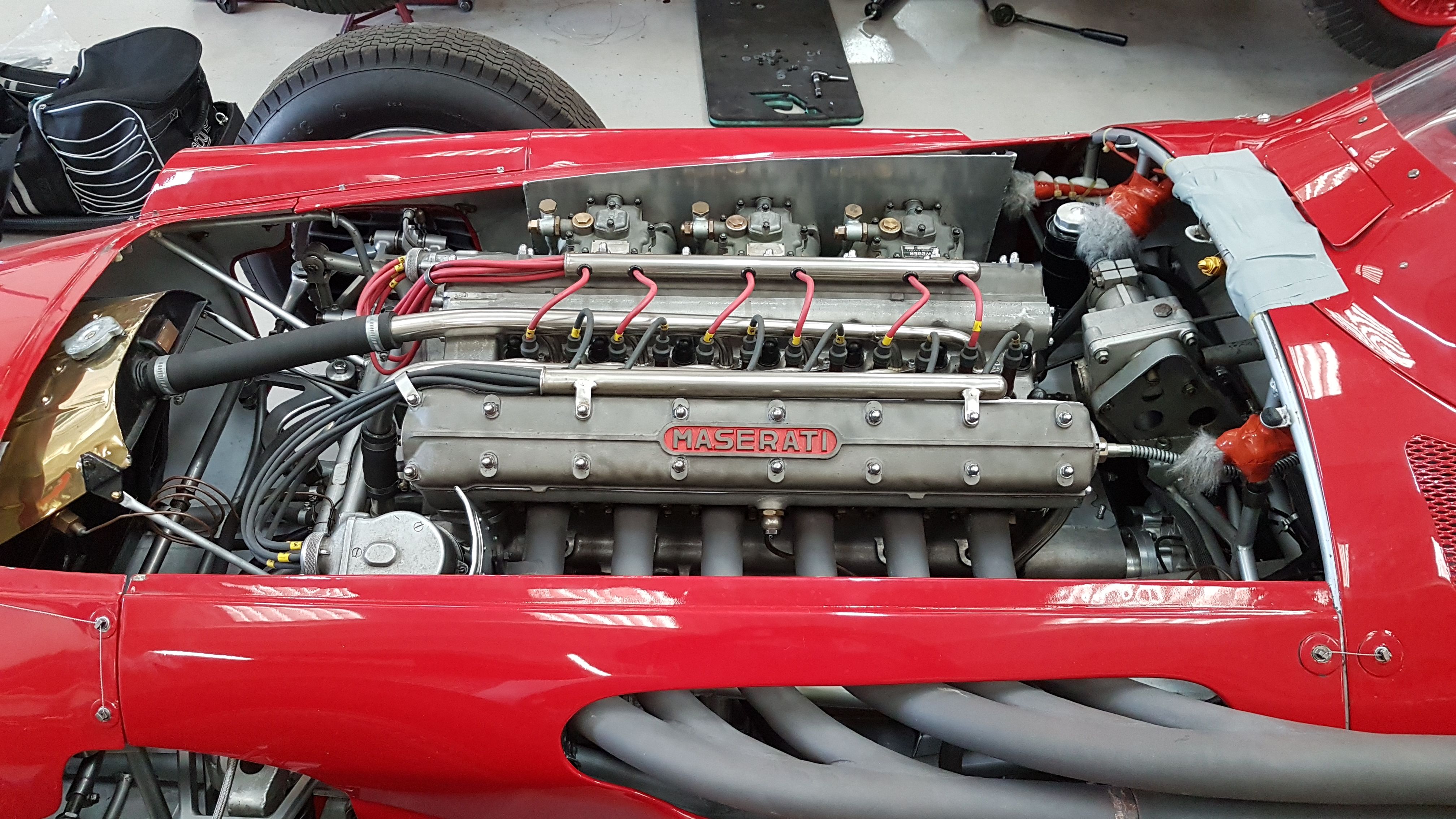 Chris Jojo is fascinated by the challenges inherent to recording large, high-SPL engines like this Maserati 250F