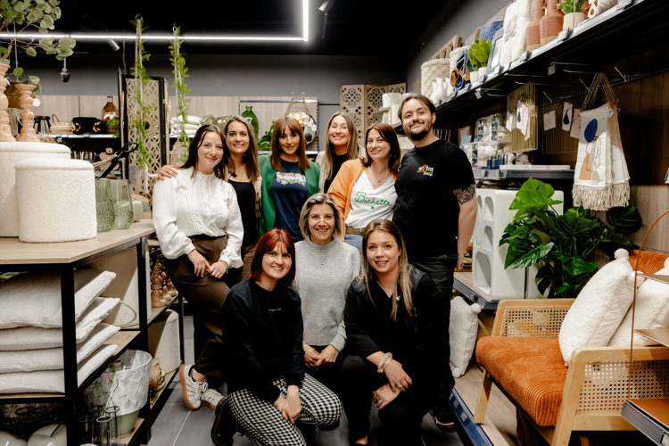 Equipe de l'Extra Shop de Couillet