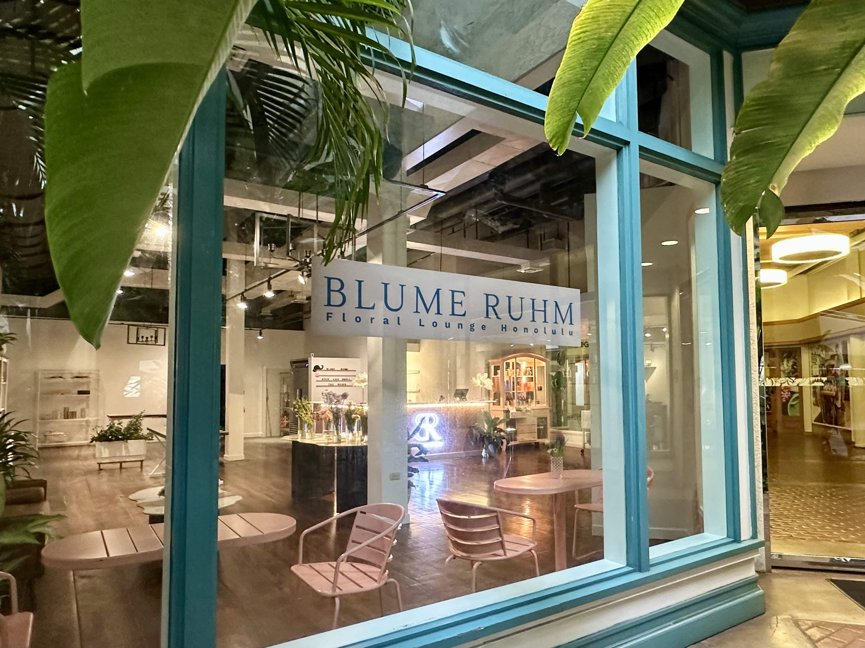 WARD VILLAGE® WELCOMES BLŪME RUHM FLORAL LOUNGE