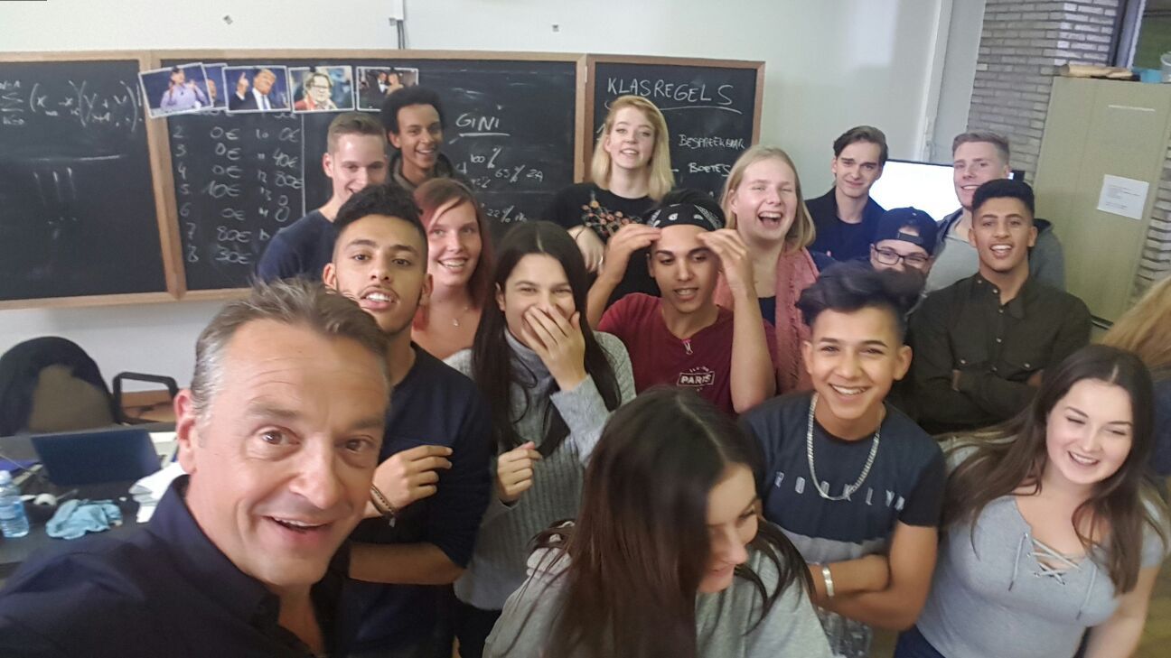 De klas met Tom Waes (c) VRT