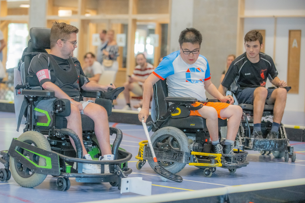 Stad Leuven steunt elektrische rolstoelsport