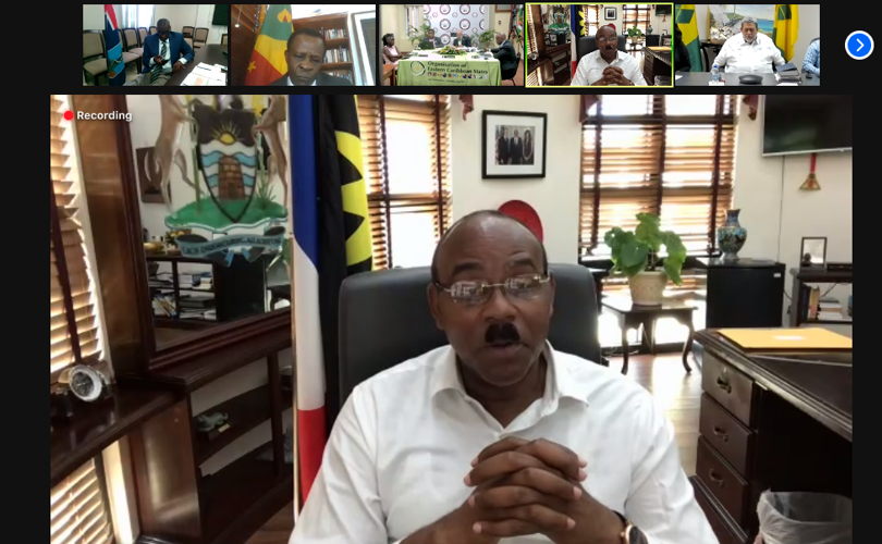 Honourable Gaston Browne, Prime Minister of Antigua and Barbuda.