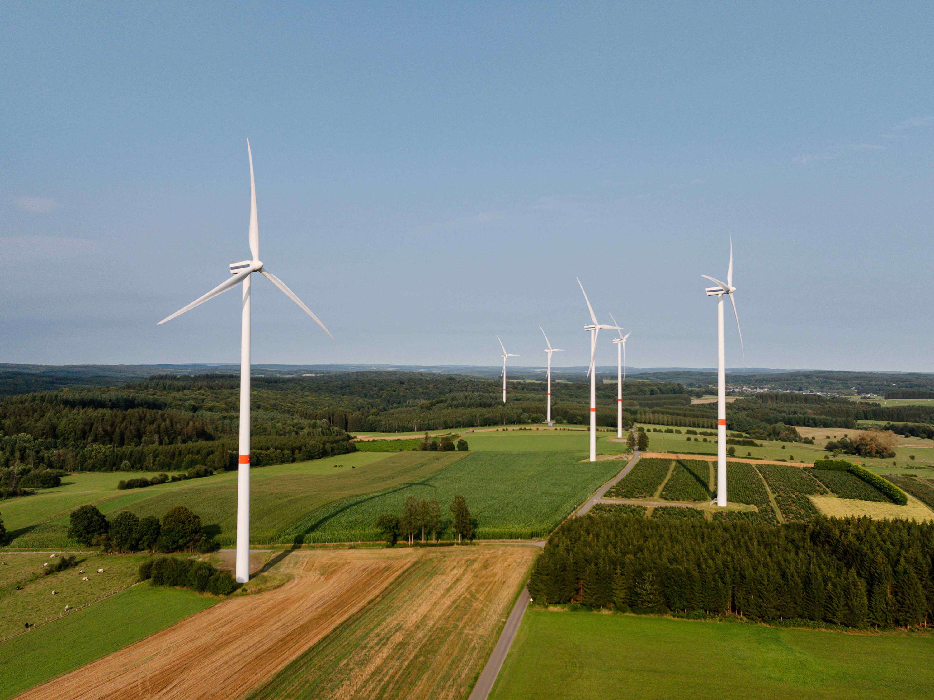 Een project van 3 nieuwe windturbines in Juprelle