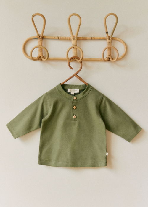 Petit Sézane - T-Shirt Bébé GORDON Vert chance