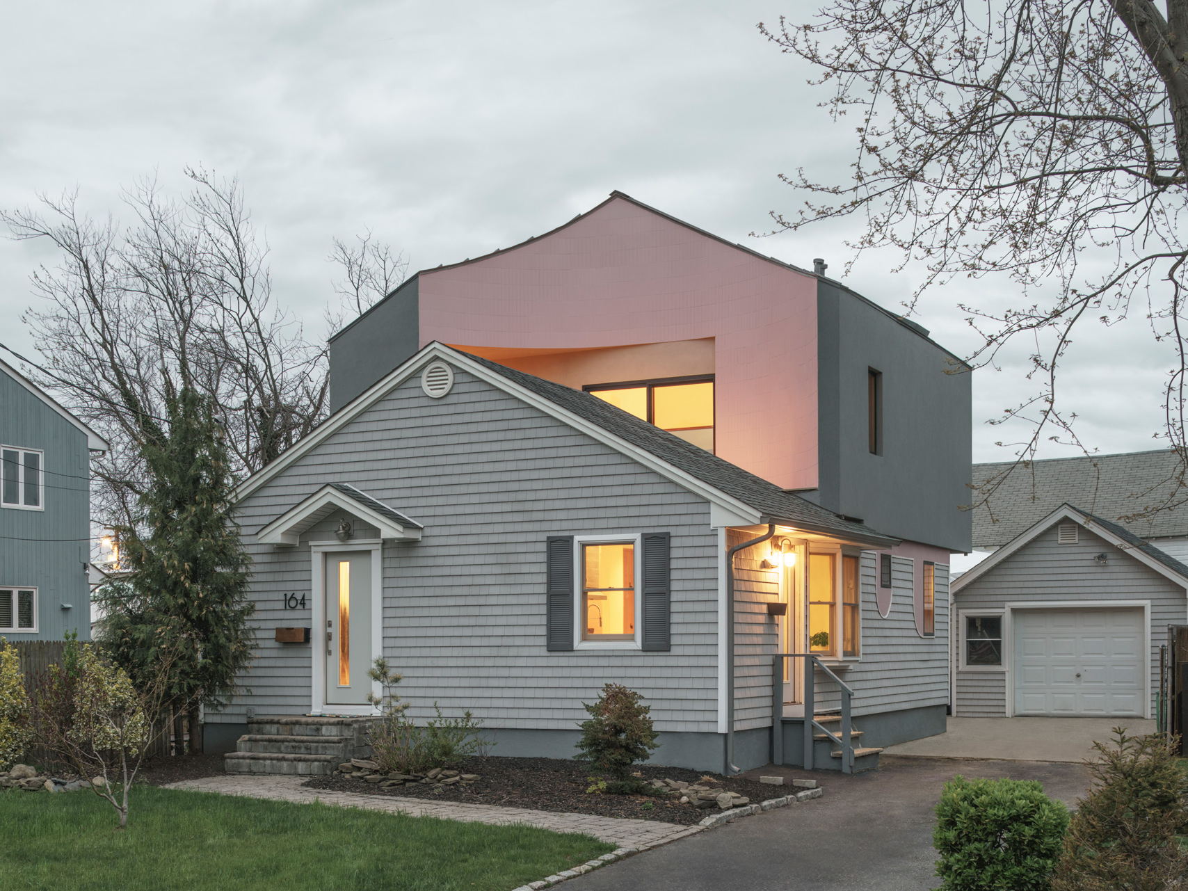Architensions Designs "House on House" on Long Island