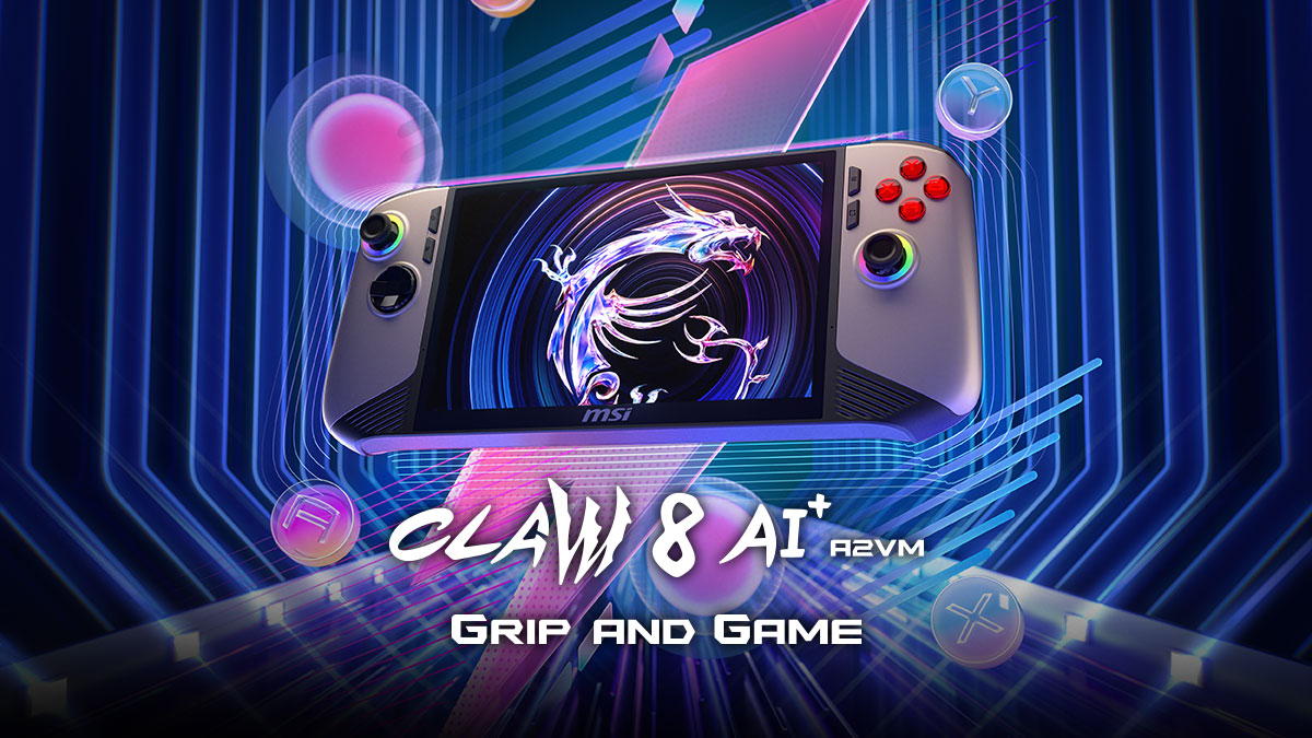 Die MSI Claw 8 AI+ ist ab sofort vorbestellbar!