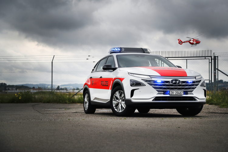 Hyundai NEXO @ Kantonspolizei Zürich
