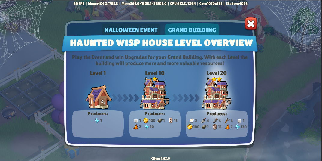 Grand Building Preview | Halloween Event | Sunrise Village