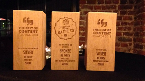 Jupiler wint 3 marketing awards en scoort met campagne rond verantwoord drinken