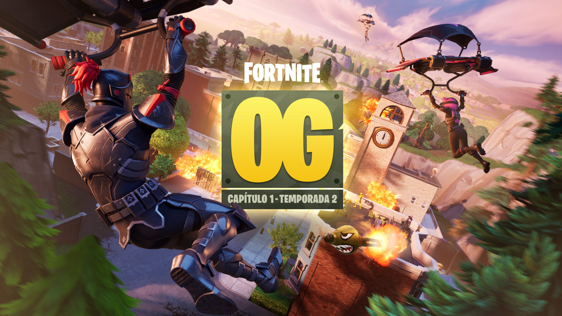 Ya disponible: ¡Fortnite OG, Capítulo 1, Temporada 2!