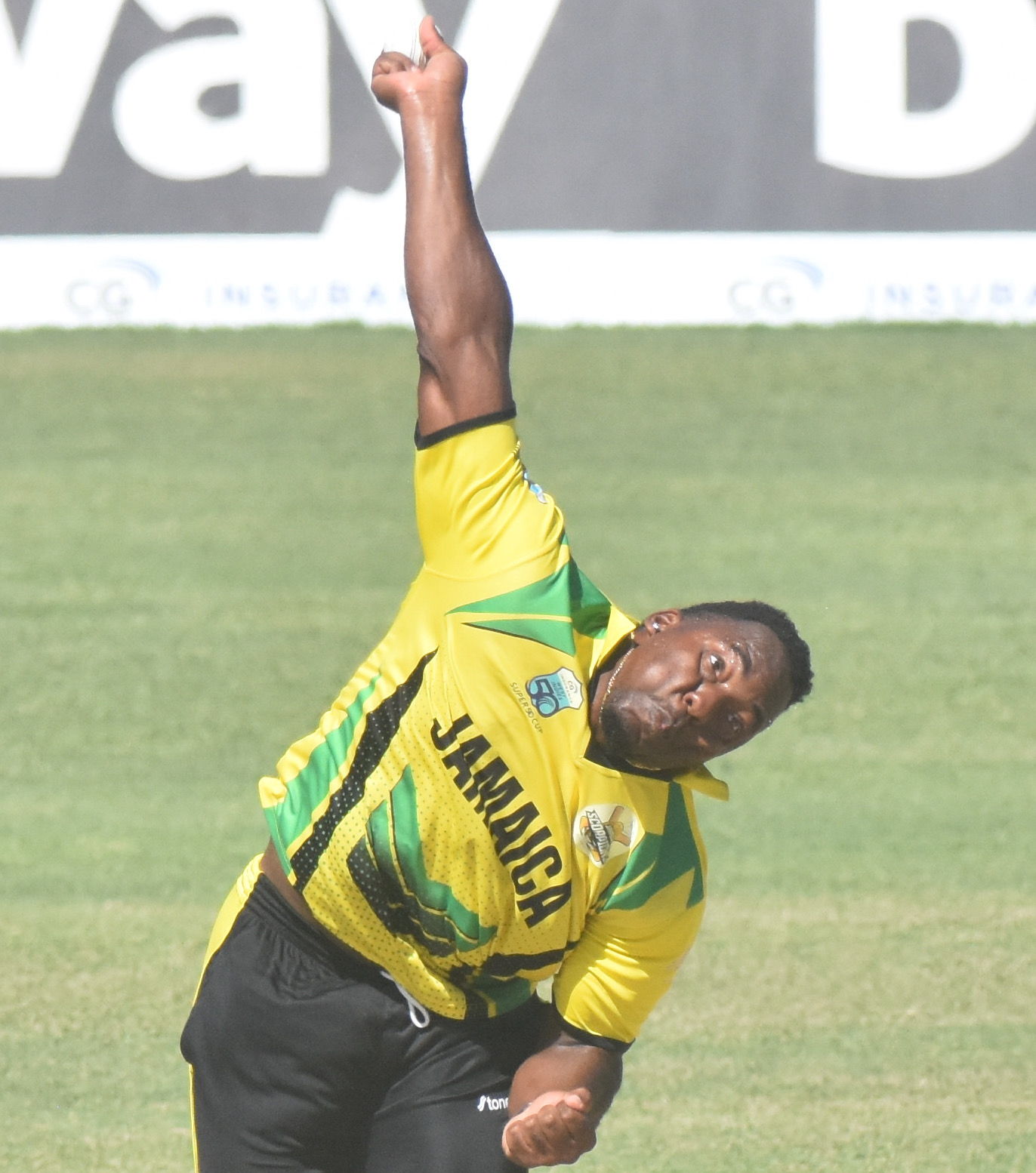 Odean Smith of Jamaica Scorpions
