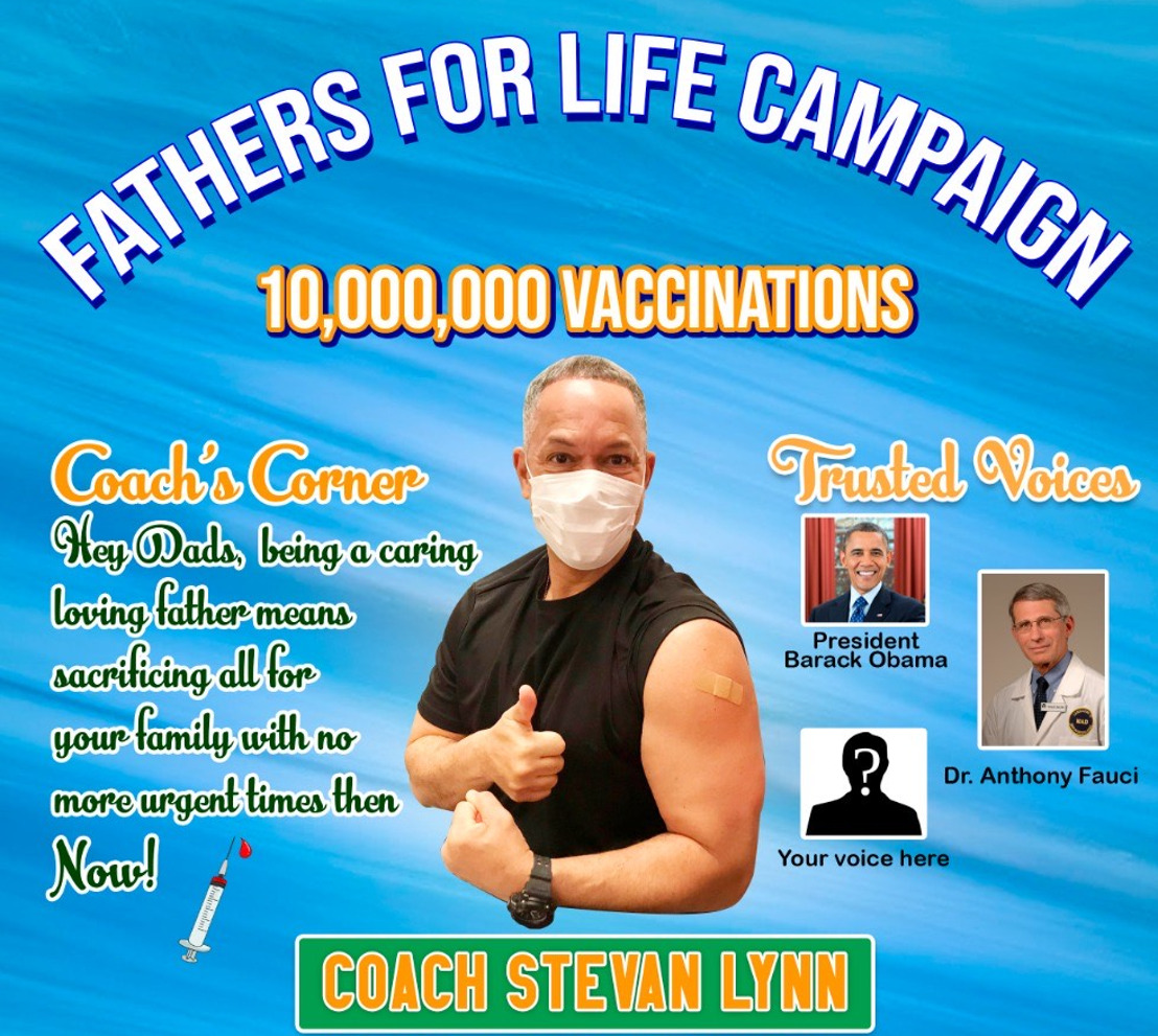 SDM Ambassador Encourages Fathers to get vaccinated