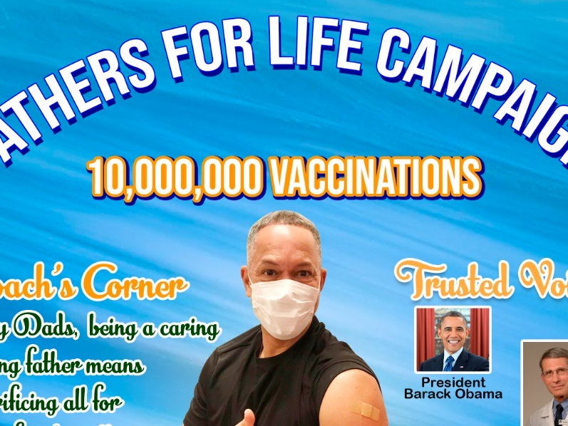 SDM Ambassador Encourages Fathers to get vaccinated