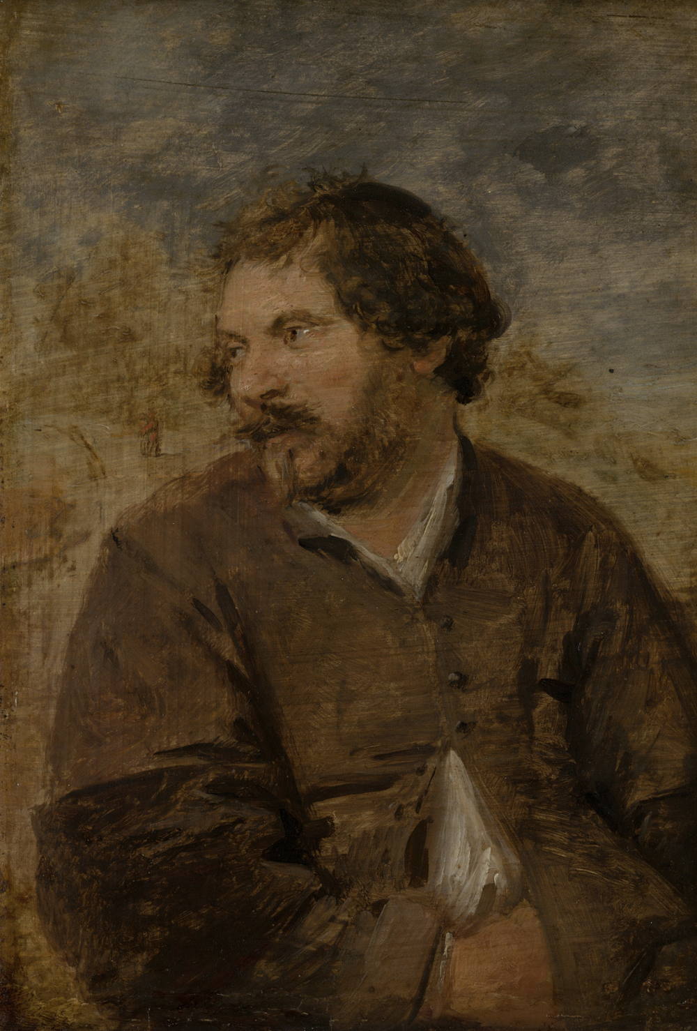 Dikke man - Adriaen Brouwer. Mauritshuis, Den Haag. Fotografie: Margareta Svensson
Dikke man - Adriaen Brouwer. Mauritshuis, Den Haag. Fotografie: Margareta Svensson