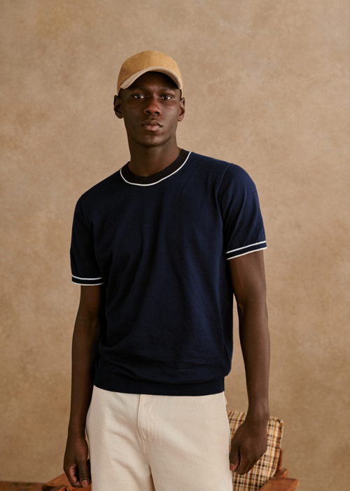 Octobre Editions - T-Shirt Corey Marine - 80€