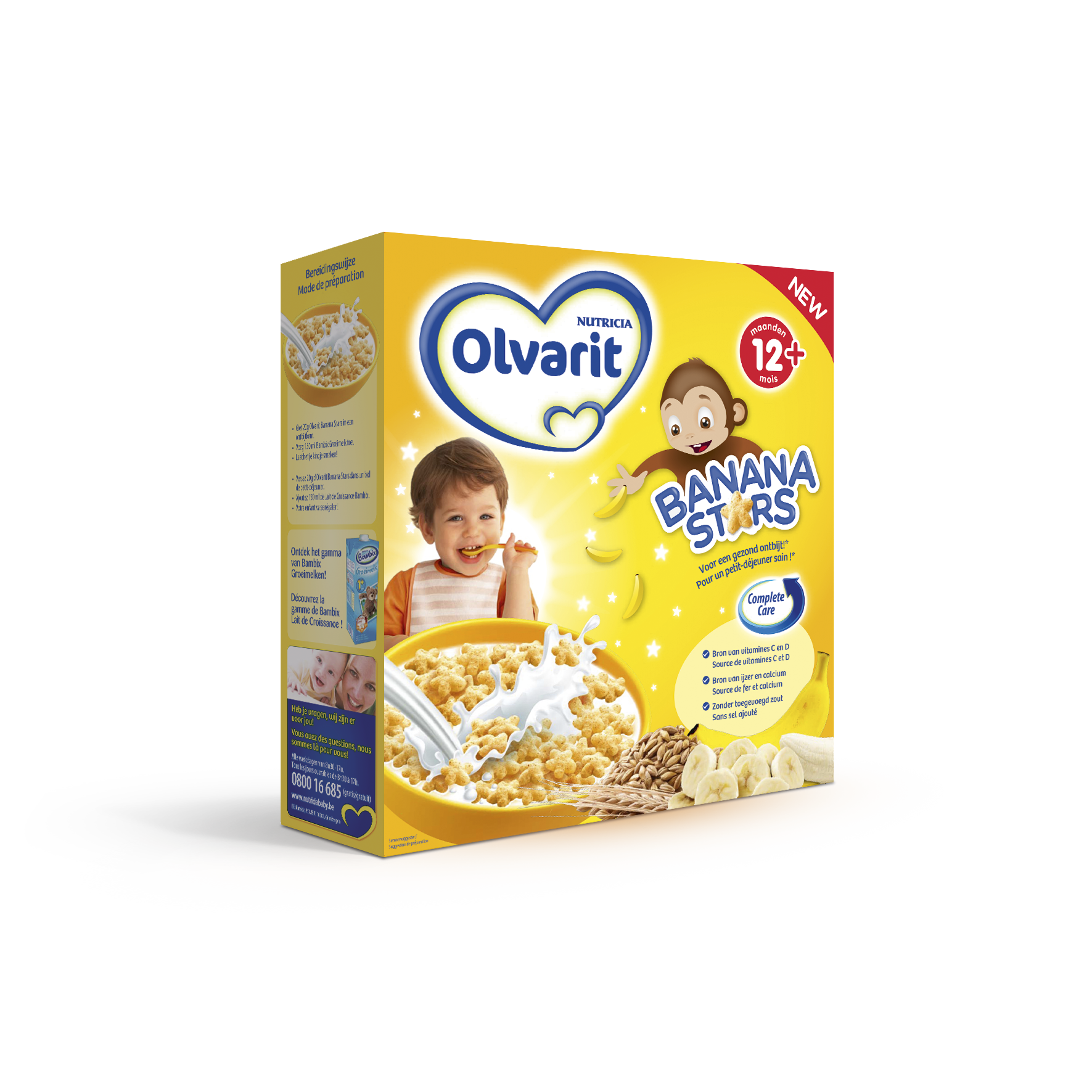 Olvarit lance des céréales petit-déjeuner pour les bambins