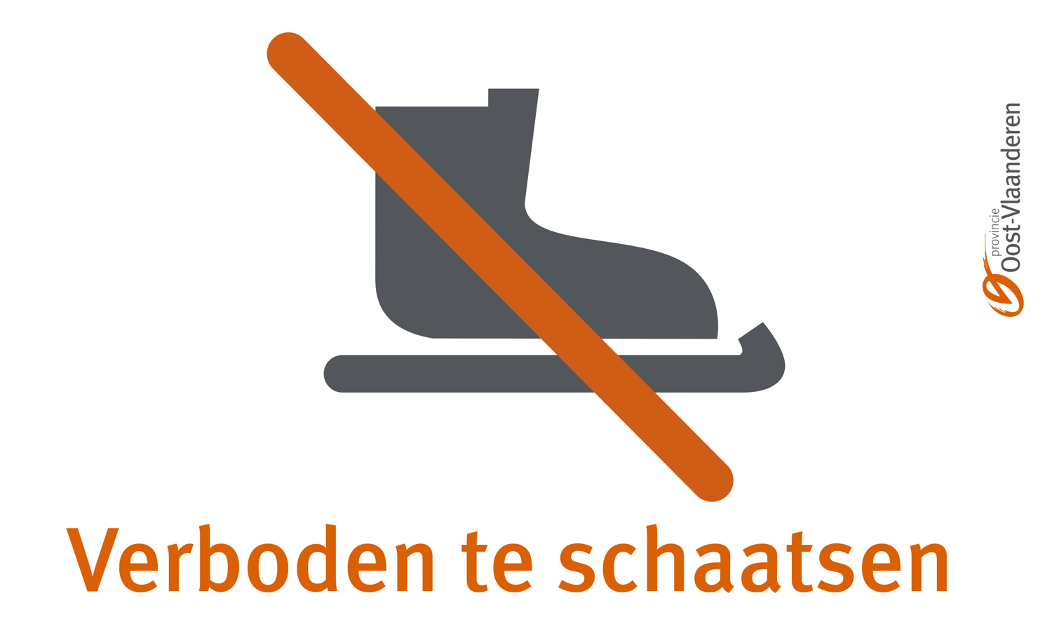Schaatsverbod - Provincie Oost-Vlaanderen