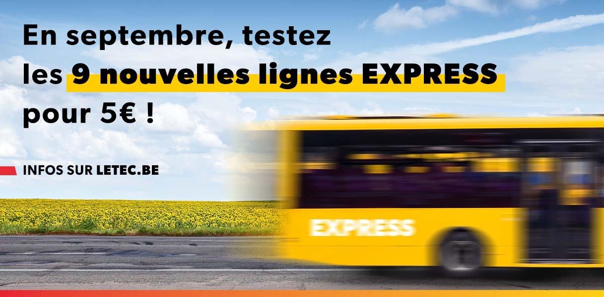 Le TEC lance 9 nouvelles lignes EXPRESS
