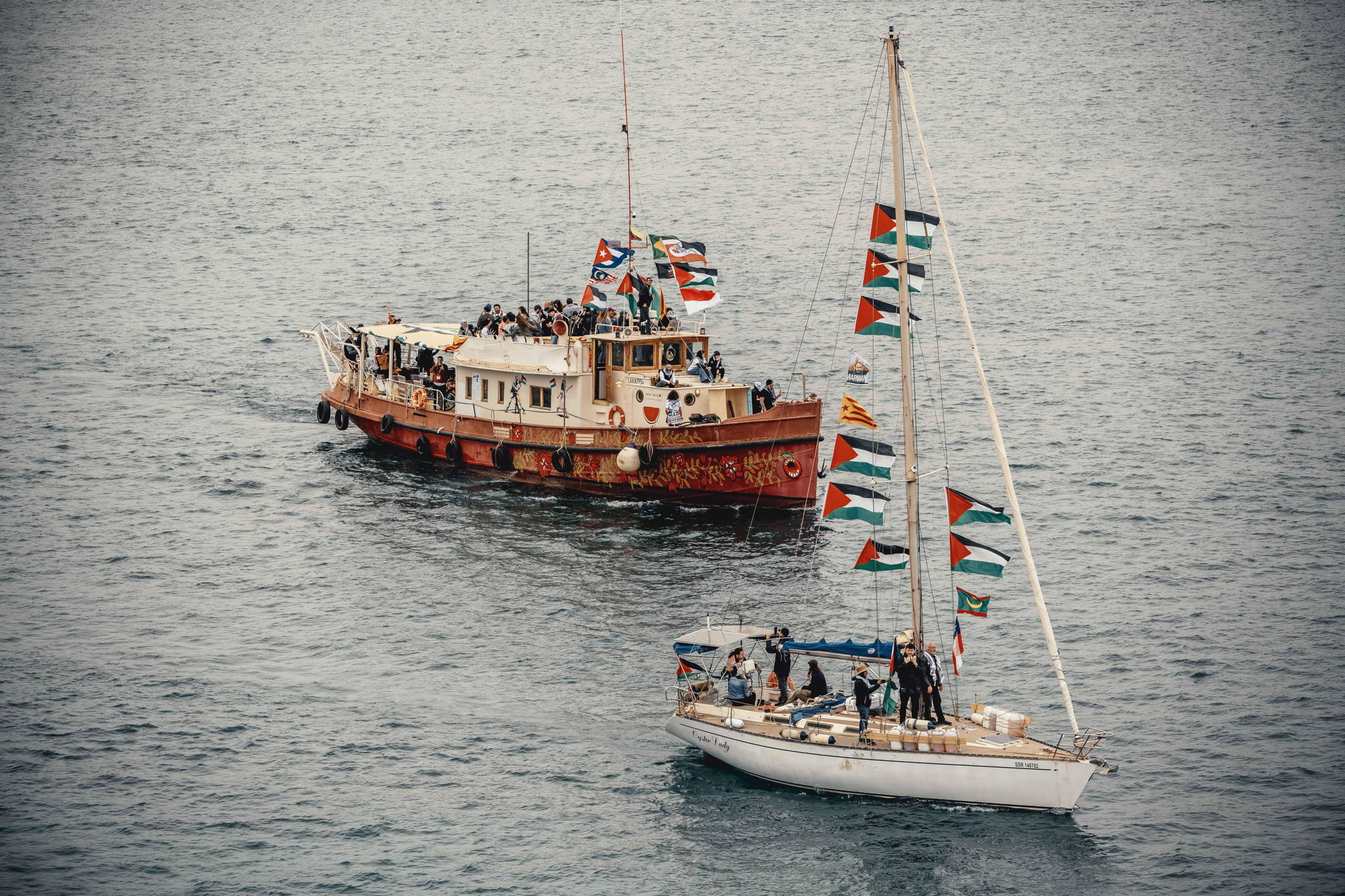 Supporters gather in Brussels to back new humanitarian flotilla to Gaza
