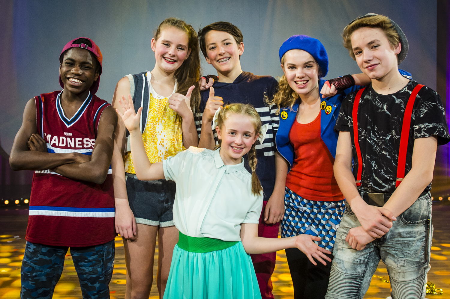 Ketnet Musical: de cast, kinderhoofdrollen (c) Frederik Beyens