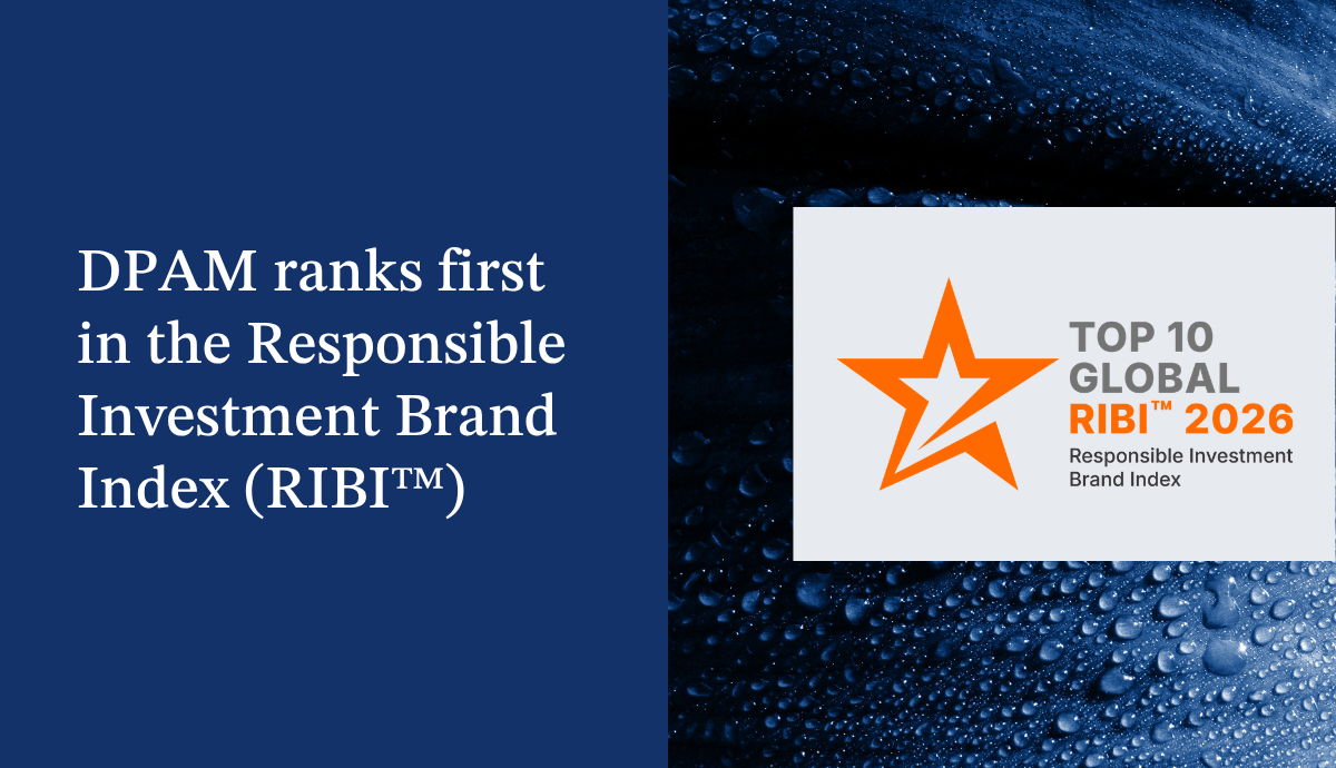 DPAM ranks first again in the Responsible Investment Brand Index (RIBI™)
