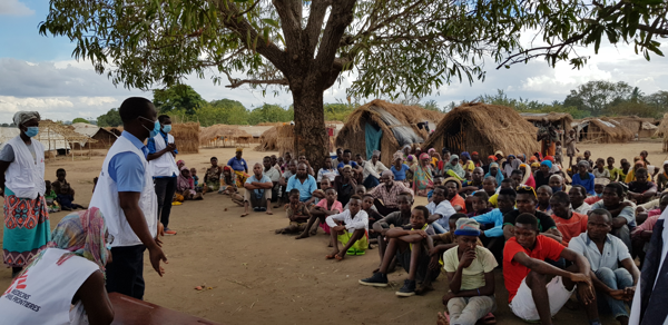 Cabo Delgado, Mozambique: "Las condiciones en las que viven los desplazados son un caldo de cultivo para enfermedades como el cólera"