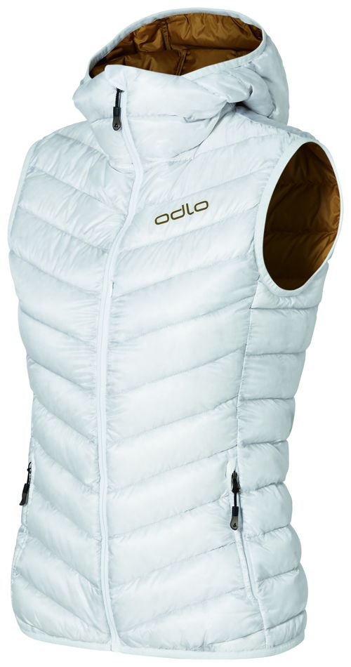 Odlo - AIR COCOON bodywarmer (dames) uit PERTEX QUANTUM®	 met hoogwaardige donsvulling - € 179,95