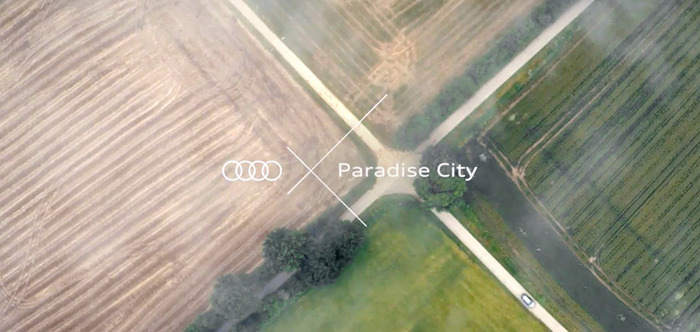 Audi en Paradise City op een kruispunt, samen met Prophets.