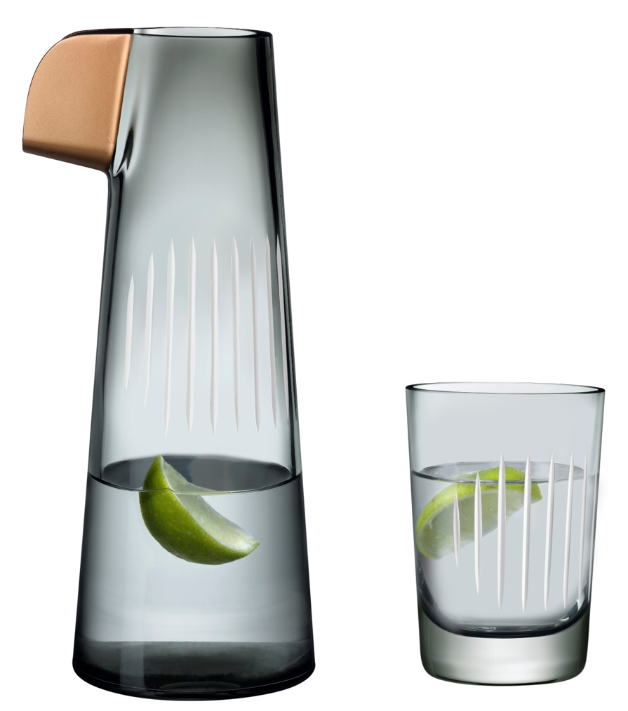 Carafe, EUR €209, US $306, INT $245
Tumbler, Set of 2, EUR €125, US $183, INT $146