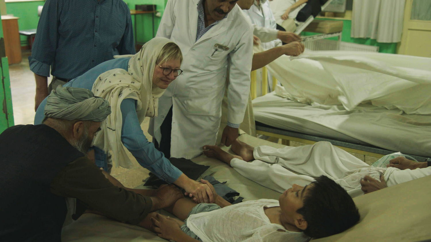 Cathérine Vandoorne in Afghanistan