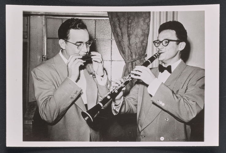 Benny Goodman en Toots, begin jaren 1950 © KBR