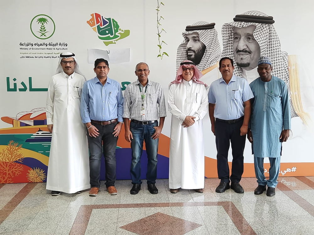 ICRISAT - FAO team meeting at the office of Ministry of Environment, Water and Agriculture in Riyadh, Saudi Arabia.