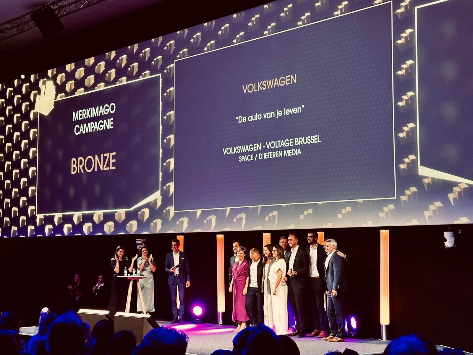 Volkswagen en Voltage Brussels winnen een Effie voor ‘De Auto van je Leven’