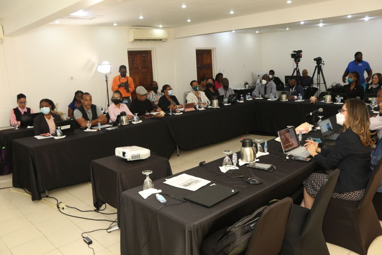 Stakeholders at all tiers of the Queen Conch value chain gathered to validate an Action Plan for the next steps for the industry.