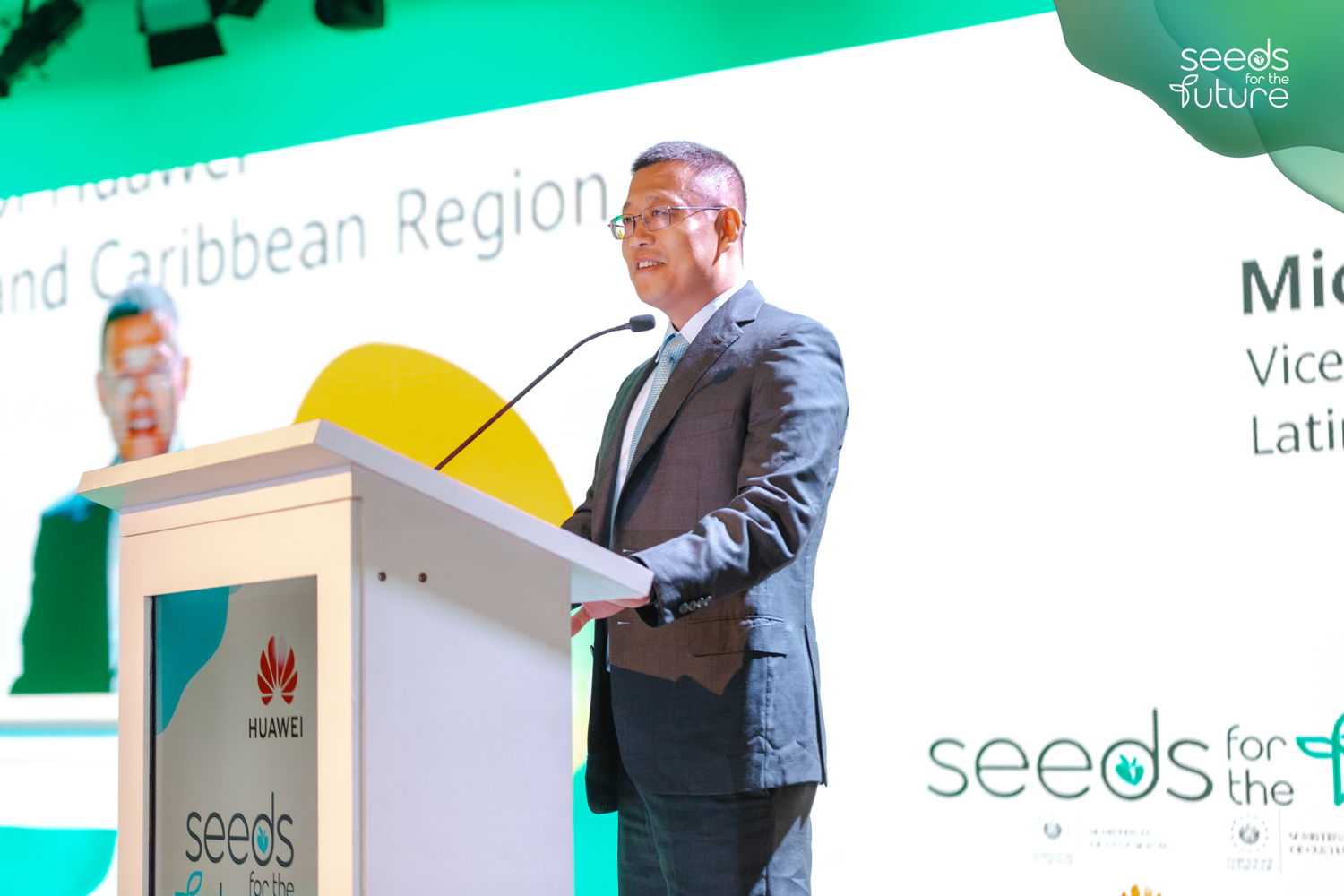Michael Xue, vicepresidente de Huawei América Latina y el Caribe