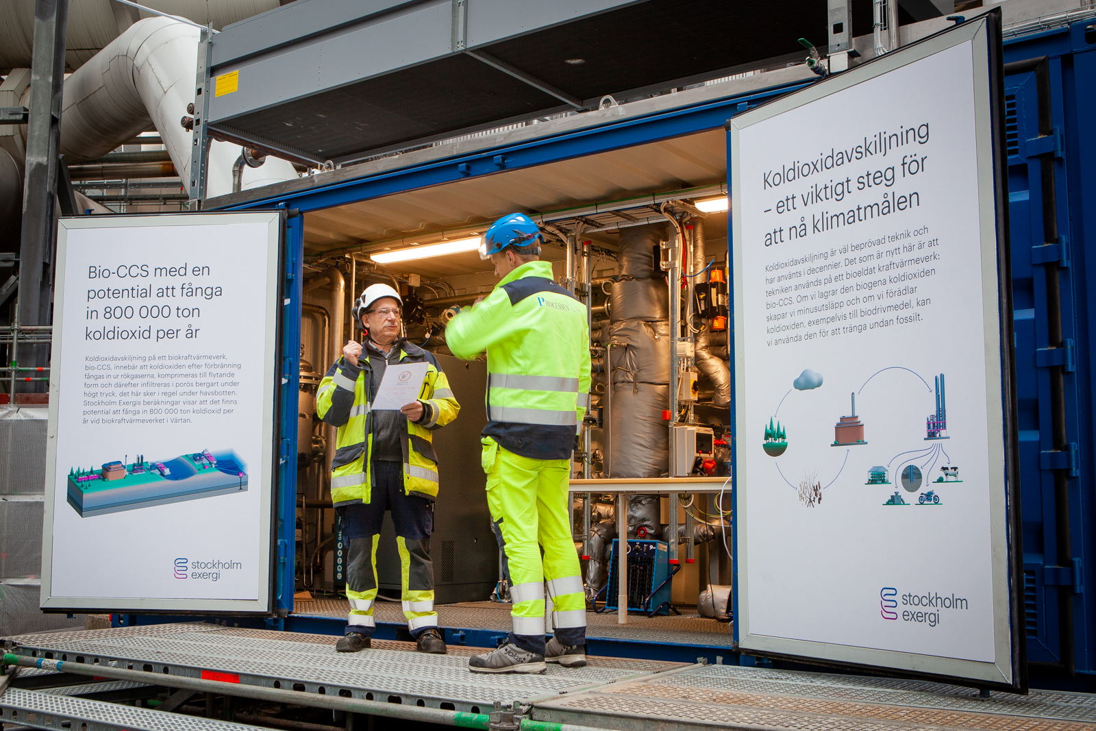 Svenskt pionjärprojekt inom bio-CCS-teknik utses till finalist i European Sustainable Energy Awards