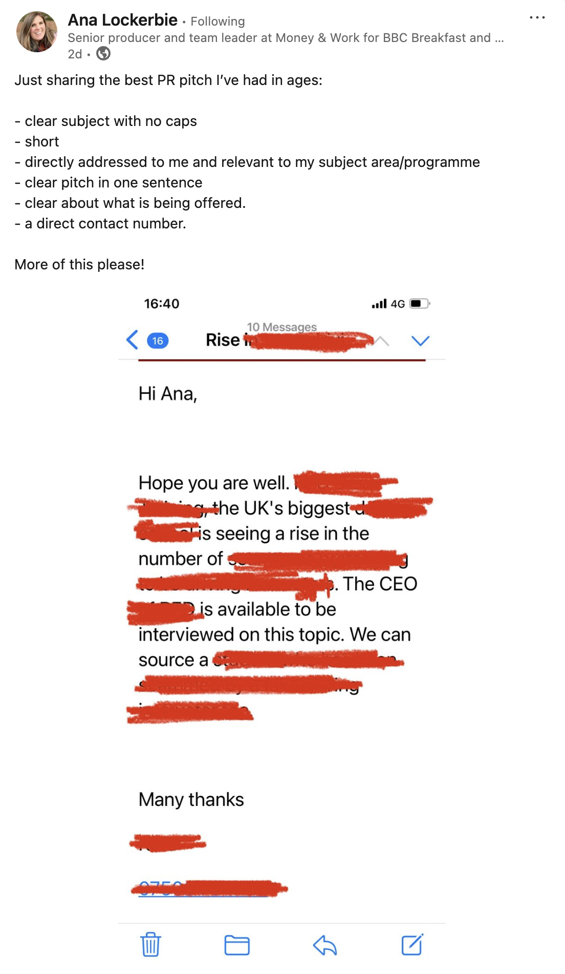 Source: LinkedIn. Source: LinkedIn.