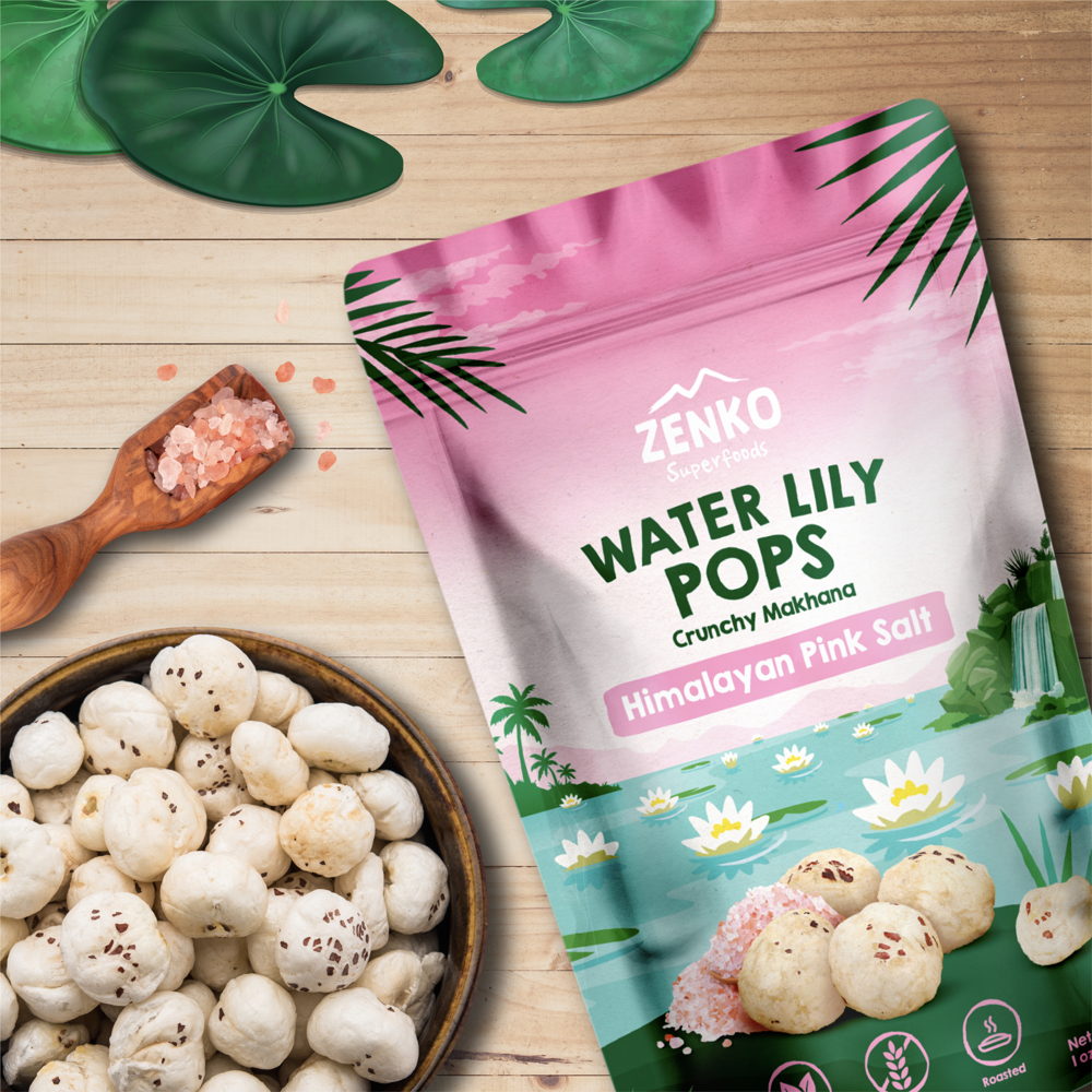 Zenko Water Lily Pops Himalayan Pink Salt (28g) - 2,49EUR