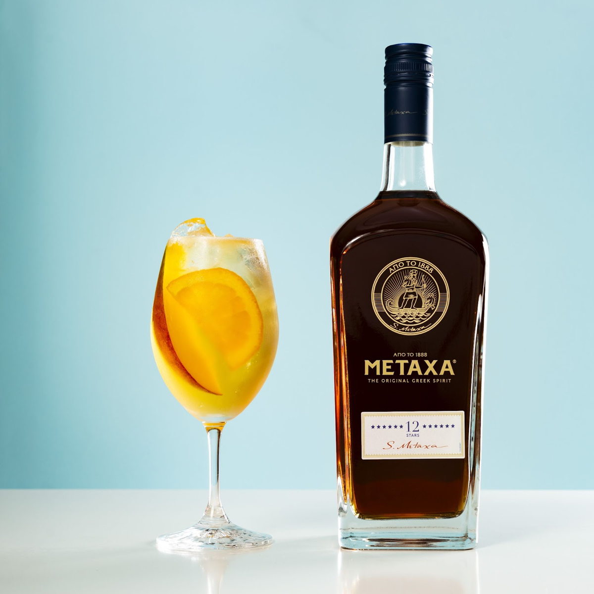 Mediterranean Spritz con Metaxa