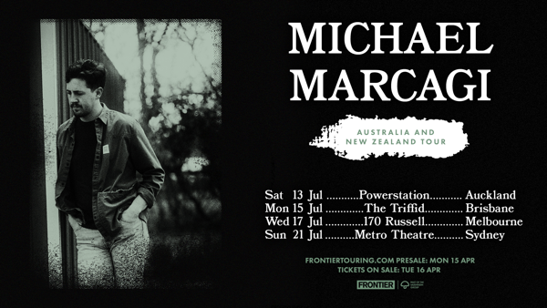 MICHAEL MARCAGI ANNOUNCES DEBUT AUSTRALIA & NEW ZEALAND TOUR FOR JULY 2024