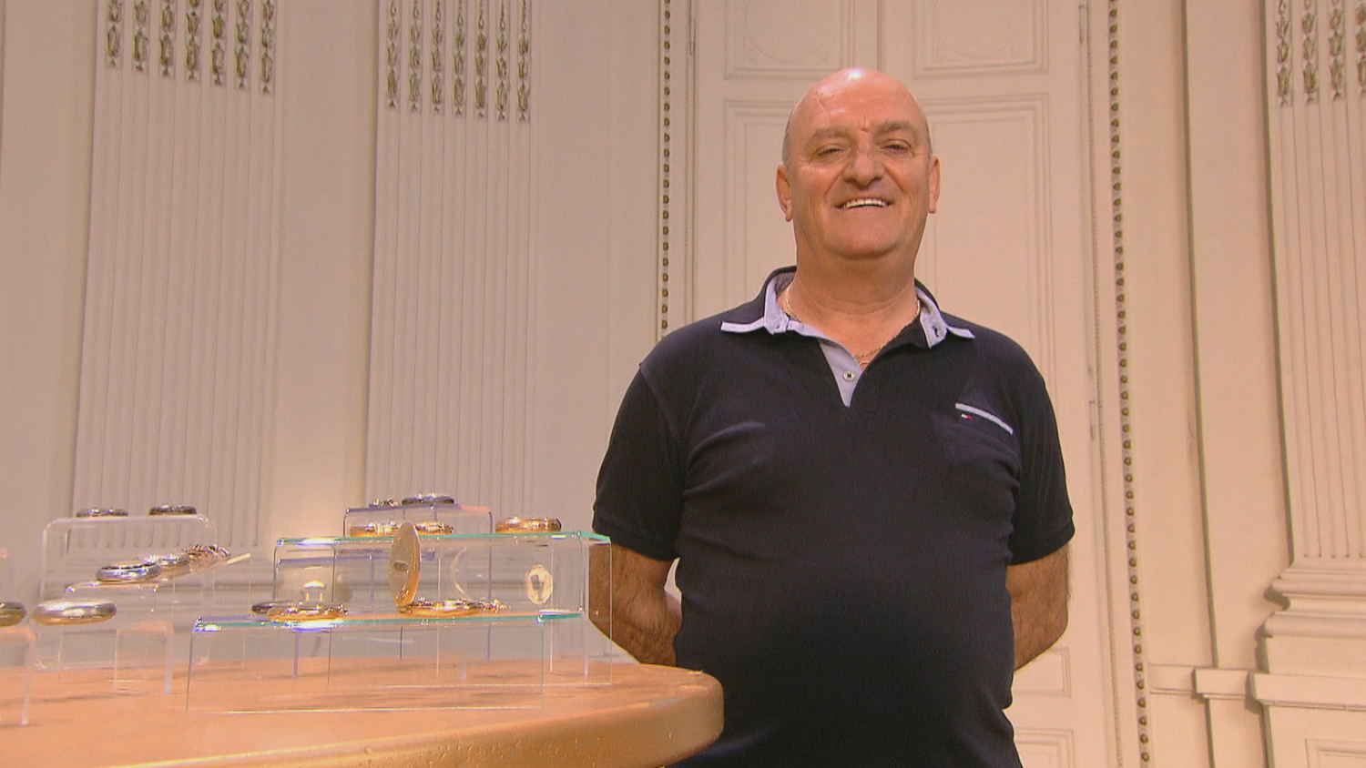 Willy met collectie zakhorloges