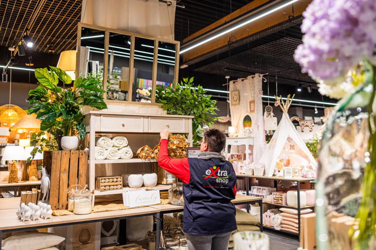 Le nouveau magasin Extra Shop à Aiseau-Presles
