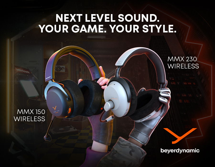 Technik trifft auf Design: beyerdynamic präsentiert auf der gamescom 2025 die neuesten Modelle der MMX-Serie